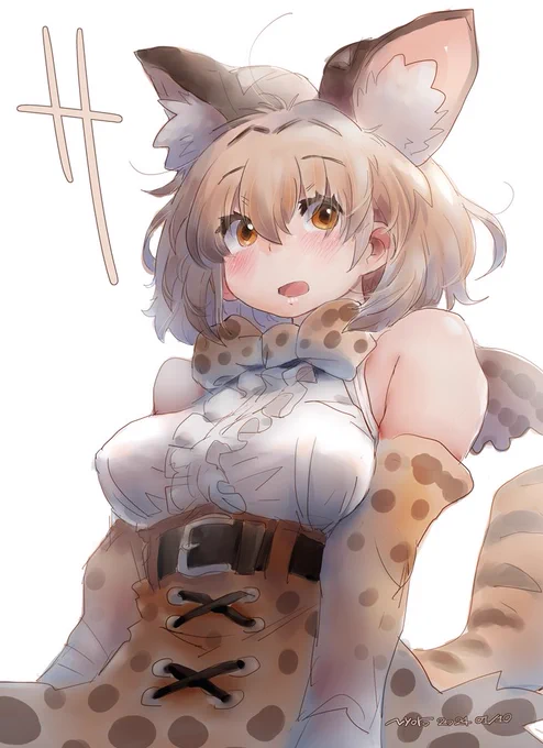 麗しい系サーバルちゃんが描けたのだ