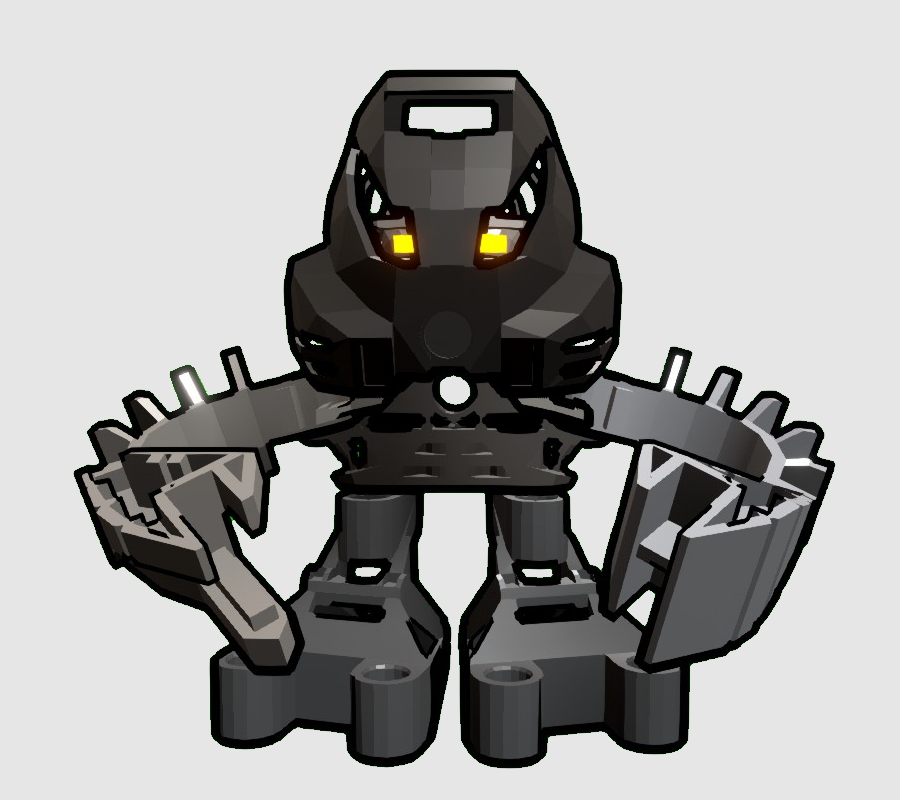 Not fully convinced with how my sketch turned out, so I´ll try to remake it in the future when I get better at drawing, for now, even if it makes no sense, here´s a Matoran Novellite...

By the way, if you´re a Bionicle fan go play Kolhii champions AU on steam

#ShioAssets