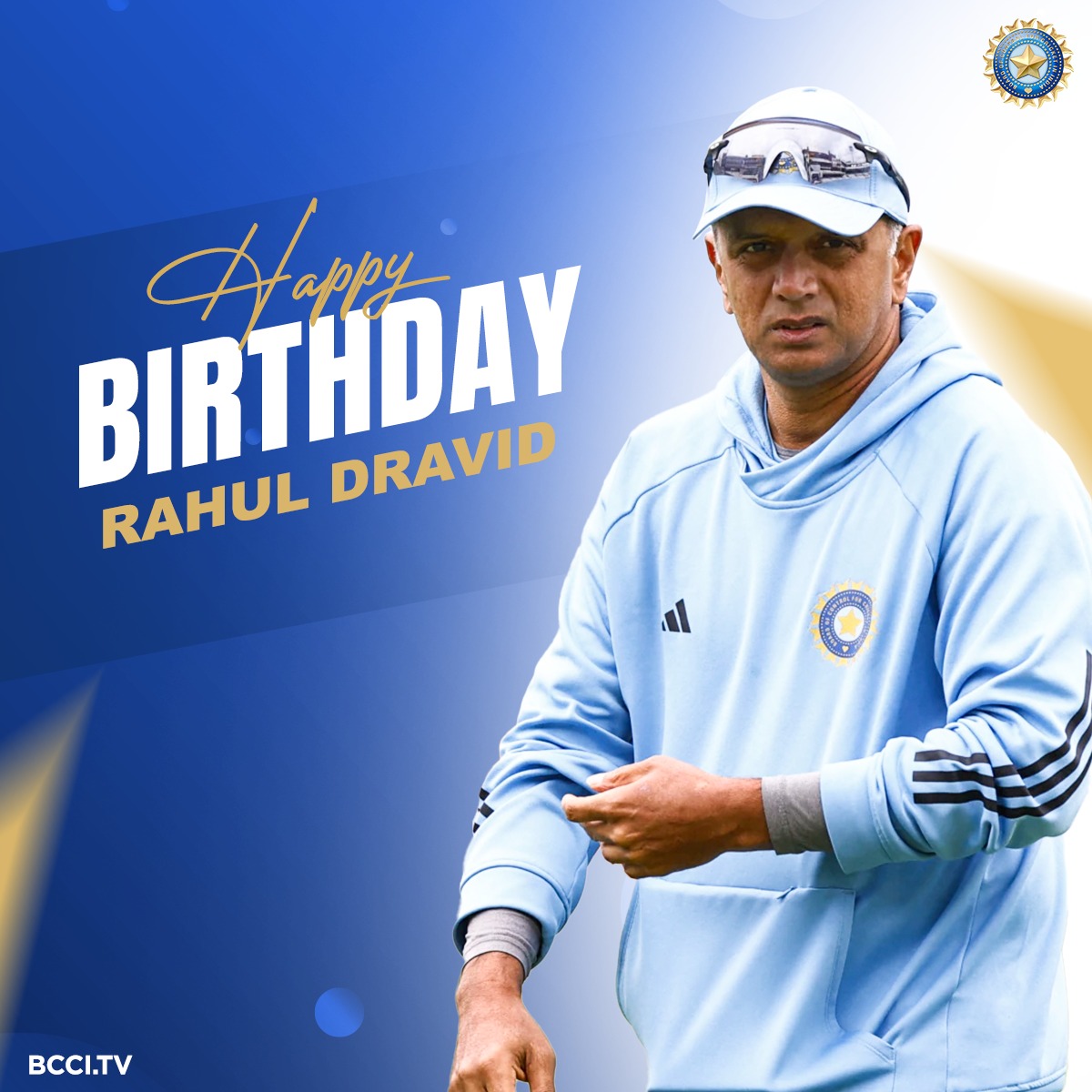 509 intl. matches 👏 24,208 intl. runs 👌 4⃣8⃣ intl. hundreds 💯 Here’s wishing Rahul Dravid - Former #TeamIndia Captain and present Head Coach of India (Men's team) - a very Happy Birthday 🎂👏
