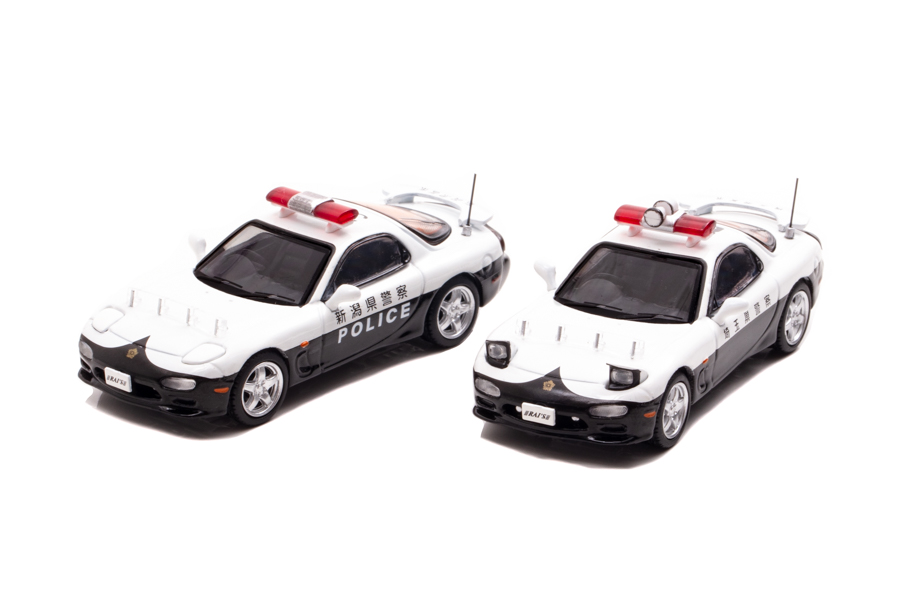 RAI'S新製品ご予約受付開始！ ・1/64 マツダ RX-7 (FD3S) 新潟県警察