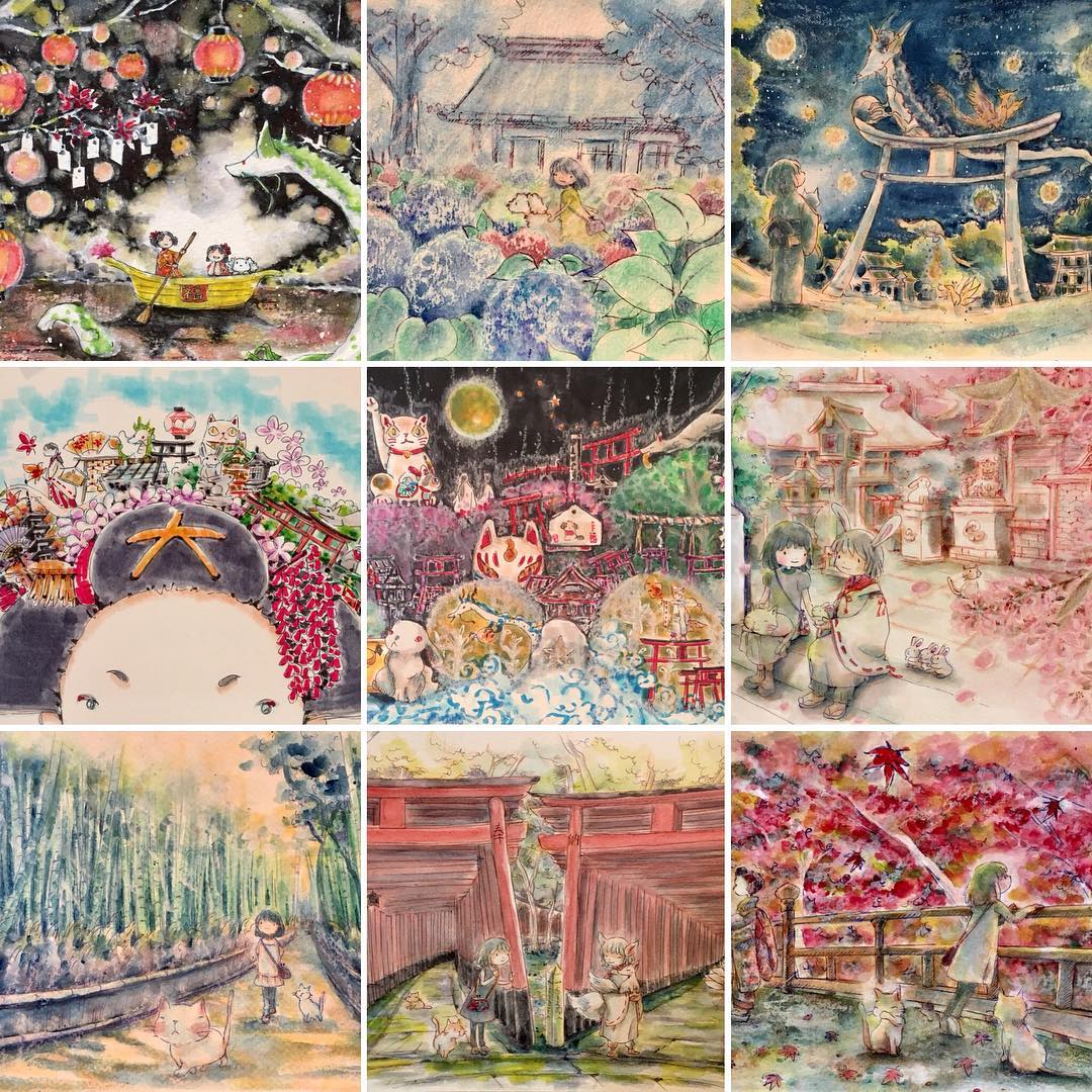 Toastiewiththe's tweet photo. not my #art
@mypicturebookcafe: My top nine Japanese themed images from 2018 😊 #illustration #illustrator #canadawestillustrators #topnine2018 #bestnine2018 #japan #japanesetheme #kyotojapan #triptojapan #tourismjapan #tourismkyoto #ilovekyoto #そうだ京都行こう #京都 #日本 https://t.co/MJ4eTtgDB4