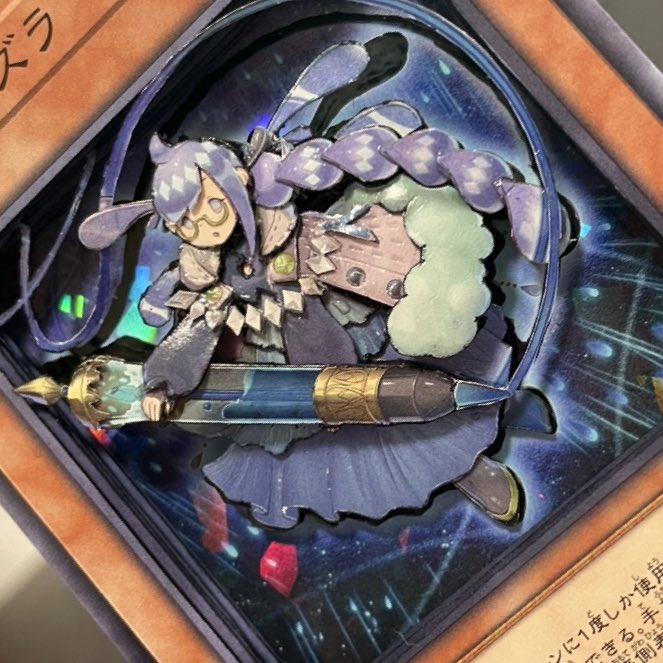 yutan_pot's tweet image. 遊戯王カードより
【雨天気ラズラ】
天気カテゴリは皆可愛くて好きですよ。
#シャドーボックス　#遊戯王