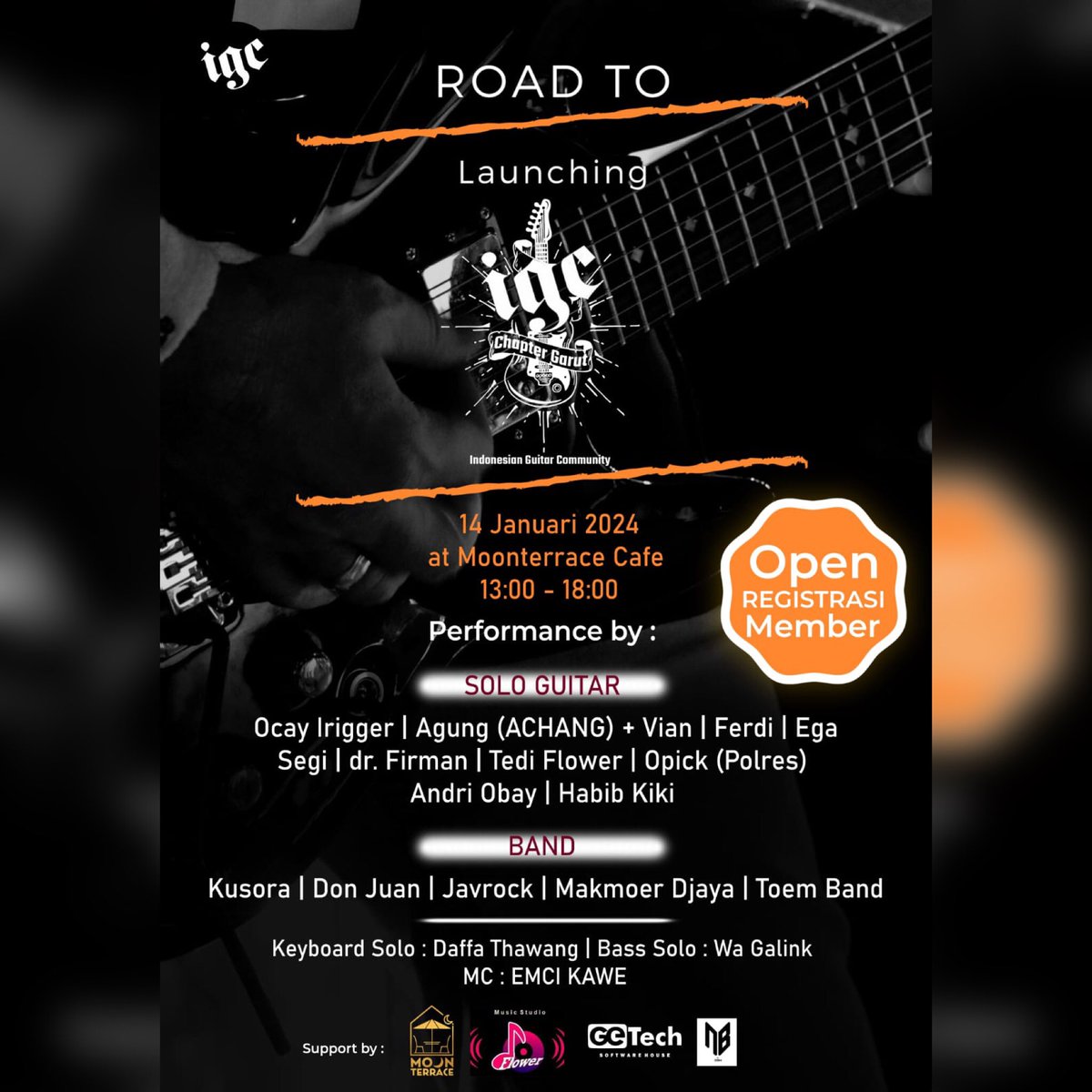 Yukk dateng jangan sampe ketinggalan 🔥

GARUT GUITAR COMMUNITY 
Road to Launching IGC CHAPTER GARUT

- Sosialisasi visi misi GGC bergabung ke IGC
- Open Regist Member ( more Info dm )

#indonesianguitarcommunity #garutguitarcommunity
Reposted from @garutguitarcommunity_