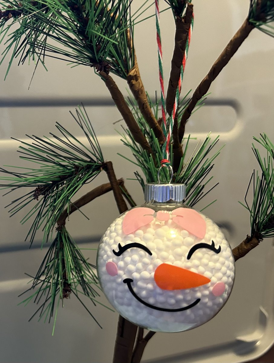 Snowgirl ornament.