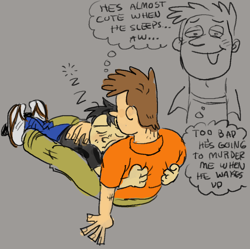 dan is exhausted #buddyshipping 