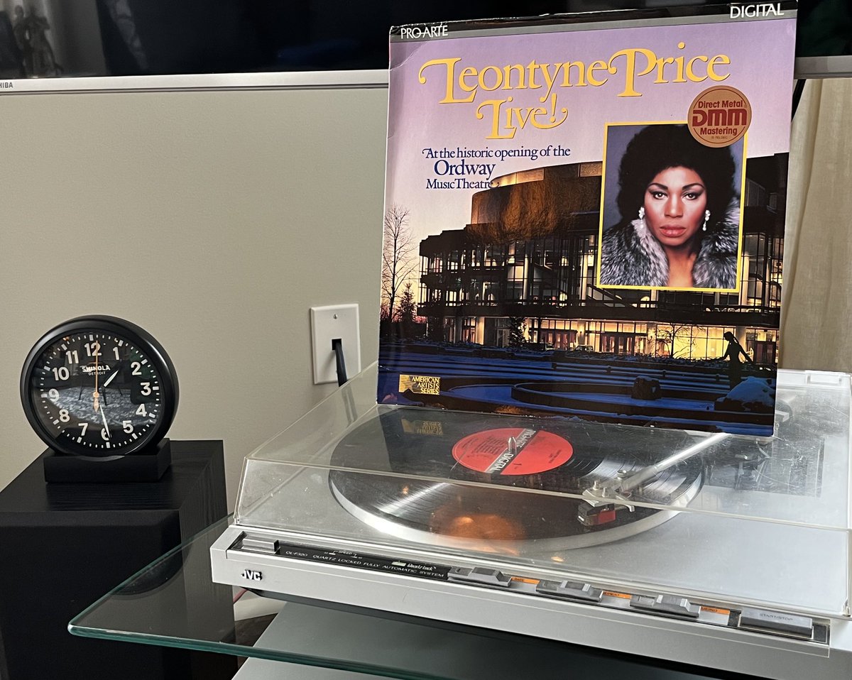 39 years ago this week, trailblazing and world-famous soprano Leontyne Price was the first to grace the stage at the Ordway, which opened on January 8, 1985. I am enjoying this record and so happy this historic concert was captured in partnership with the Schubert Club.