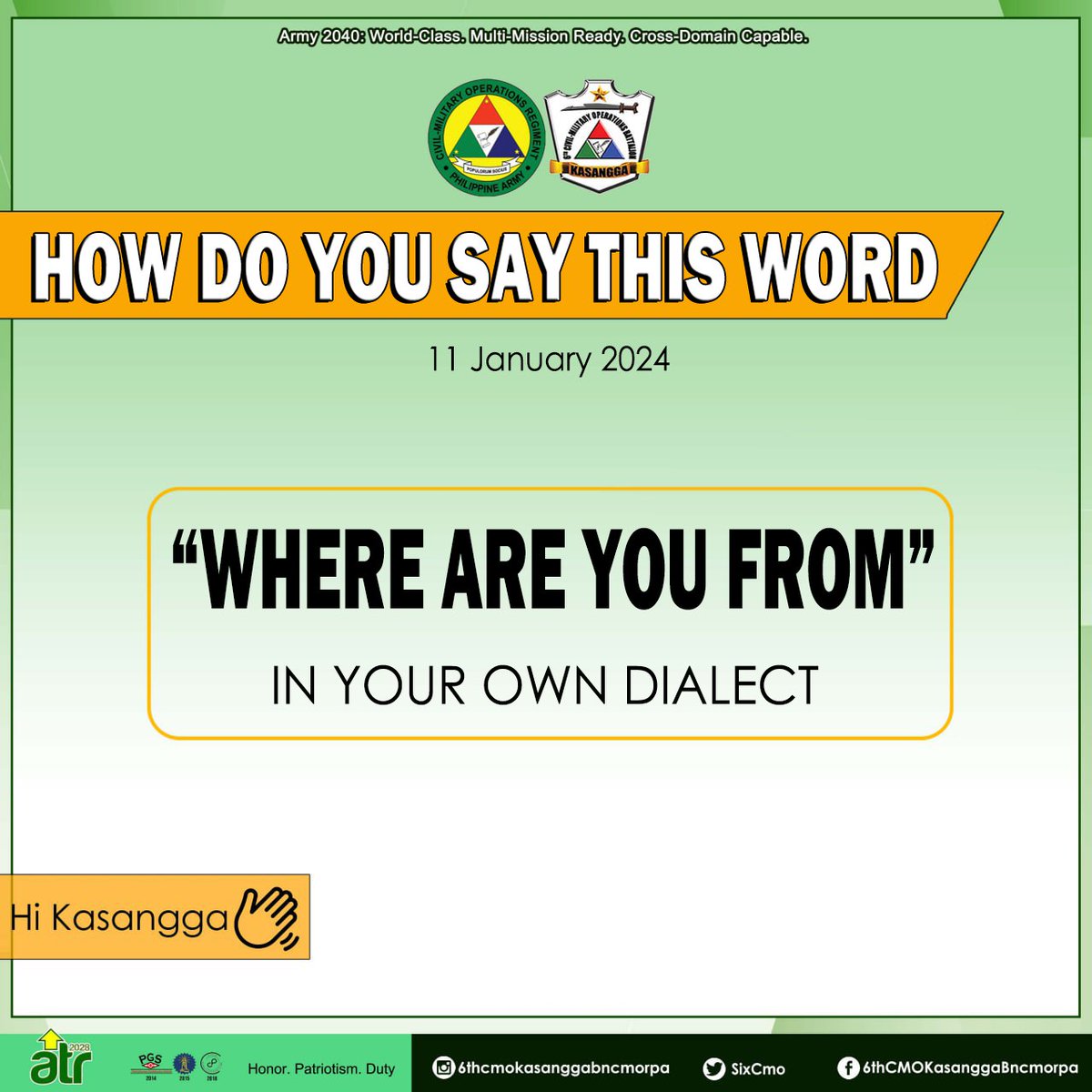 6th CMO (Kasangga) Battalion, CMOR, PA (@sixcmo) on Twitter photo 