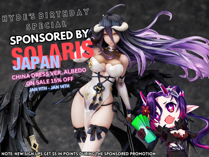 Hidehzk's tweet photo. 𝐀𝐓𝐓𝐄𝐍𝐓𝐈𝐎𝐍 𝐂𝐎𝐋𝐋𝐄𝐂𝐓𝐎𝐑𝐒

‼️ TODAY - 5PM EST ‼️
A special Birthday Stream🎂
I'll be unboxing:
𝟏/𝟕𝐭𝐡 𝐒𝐜𝐚𝐥𝐞 𝐂𝐡𝐢𝐧𝐚 𝐃𝐫𝐞𝐬𝐬 𝐕𝐞𝐫. 𝐀𝐋𝐁𝐄𝐃𝐎 | 𝐁𝐲 𝐅𝐮𝐑𝐲𝐮

SPONSORED BY
@SolarisJapan 

BONUS:
#Albedo will be discounted! Enjoy 15% off ‼️

#Ad https://t.co/zpeB2bSG1T