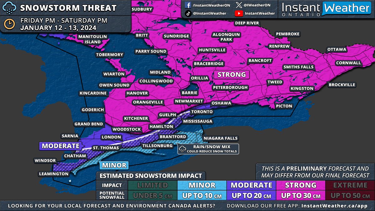 Instant Weather Ontario ⚡️ tweet media
