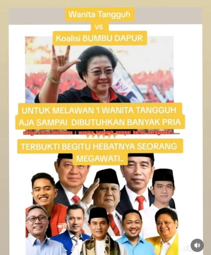 Perempuan tangguh itu bernama Ibu Megawati Soekarnoputri🤟🇲🇨