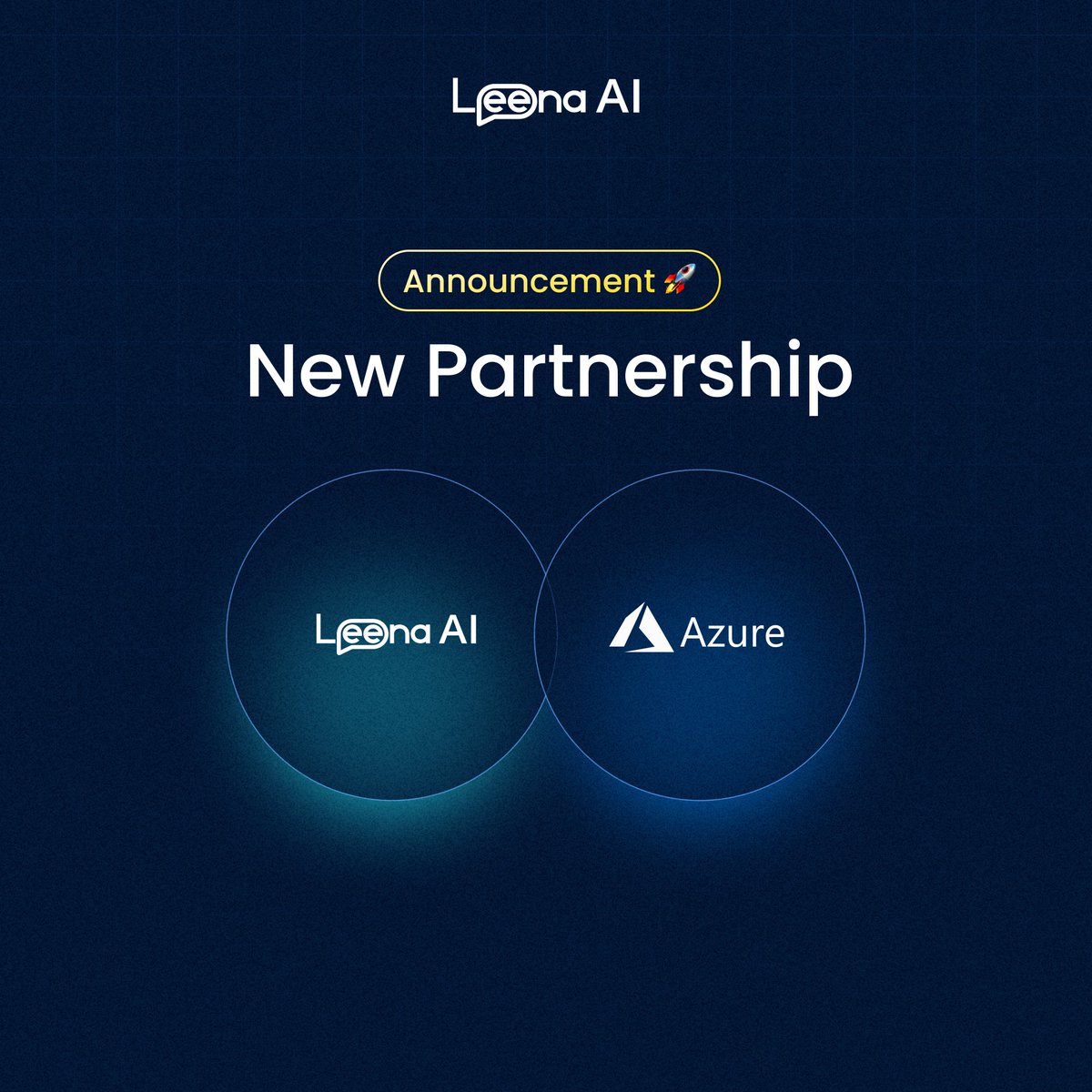 LeenaAI_'s tweet image. Thrilled to announce our partnership with Microsoft Azure! 🤝 

Exciting times ahead as we enhance service capabilities and reliability for our valued clients! 🚀  

 #Partnership #GlobalReach #CloudDeployment #SecurityStandards
