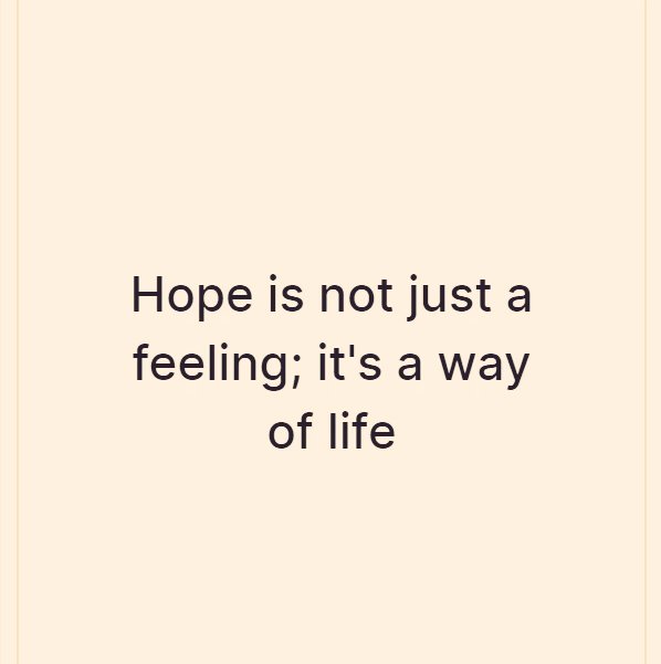 #hope #PeshawarHighCourt 
#ImranKhan #love #feeling
Hope is not just a Feeling, it's a way of Life. 🌺