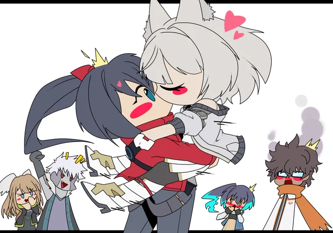 Noah and Mio being one Spirit in Smash Bros just means you should never separated them~