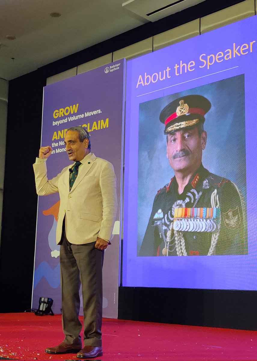 It was nice to get away from the Delhi cold to Kochi, to deliver a talk to @Boehringer team on team building, setting ambitious goals and turning challenges into opportunities. There's so much the corporate can incorporate from the lessons in the battlefield. The Q&A was sharp.