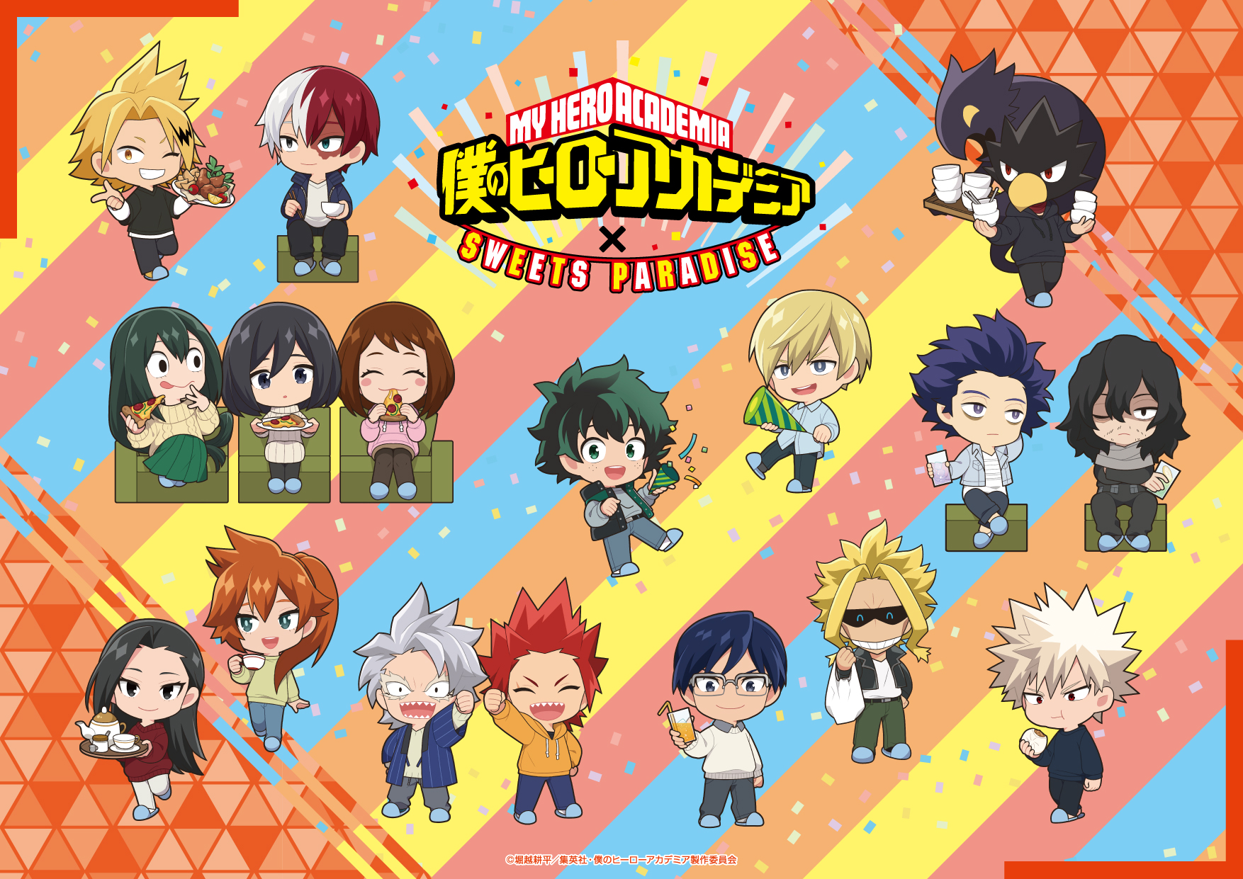 僕のヒーローアカデミア　ヒロアカ　スイーツパラダイス　スイパラ　爆豪勝己 ヒロアカ×スイパラ」6月1日より全国10店舗でコラボカフェ開催