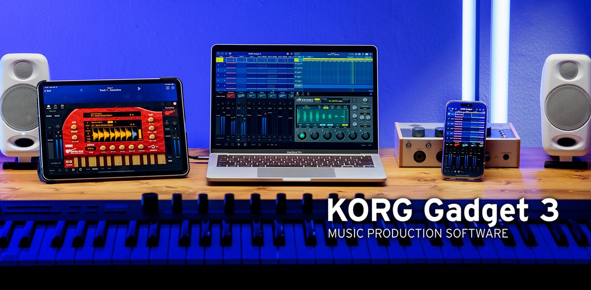 korg_iapps's tweet image. [News] More Powerful Than Ever, Quickly Turn Your Ideas Into Music - KORG Gadget 3 is now available! Limited Time Sale. korg.com/us/news/2024/0…