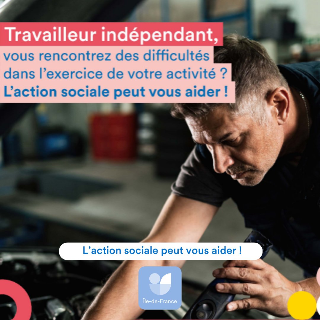 Urssaf_IDF's tweet image. [Indépendants] Connaissez-vous l'action sociale du CPSTI ? Elle vise à soutenir les #indépendants qui rencontrent des difficultés liées à leur santé, à la conjoncture économique ou à un sinistre. Pour en bénéficier, adressez-vous à l'Urssaf: ow.ly/ZQ4f50KrkZP #AVosCotes
