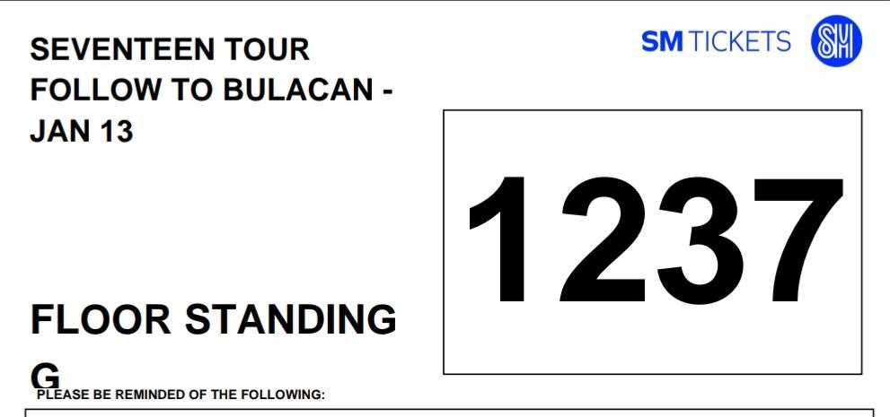 isthekit's tweet photo. WTS/LFB

Seventeen Follow Tour Bulacan Day 1
Jan 13 Standing G - 11k 
RFS: Conflict of sched
PM for Meet ups

#SEVENTEEN #세븐틴 #SVT_TOUR_FOLLOW #FOLLOW #FOLLOW_TO_BULACAN https://t.co/dkHZKk4RfG