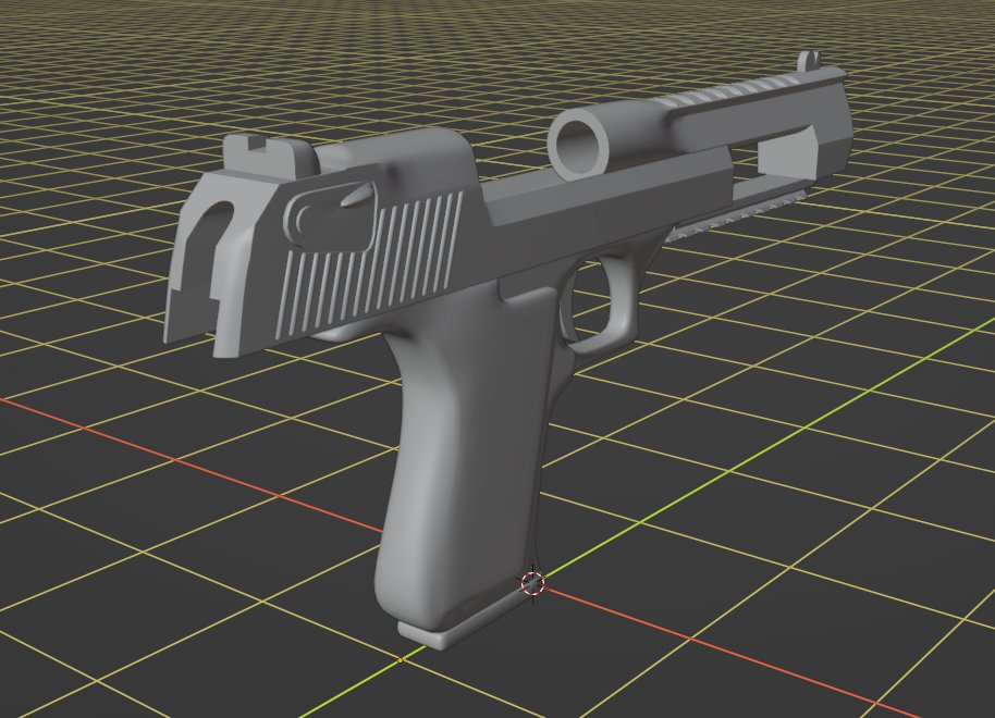 Wiiwuus's tweet image. Looks Like The Deagle is Finished waaawee i guess next is to make the animation,
for now a test render

First Post Of The Year krazy

#b3d #blender3d #testrender