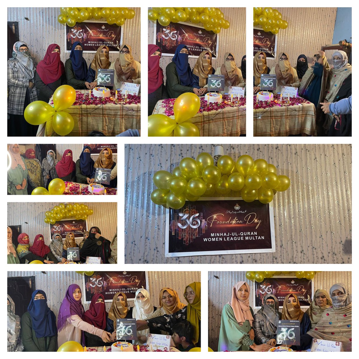 MWLSouthPunjab's tweet photo. #MWLFoundationDay: Multan
@MWLMultan organized a cake-cutting ceremony on the occasion of the 36th foundation day of @MinhajSisMWL in which the District Team and Qasim Bella Team participated.
#36YearsOfMWL https://t.co/urTQLRQIG5