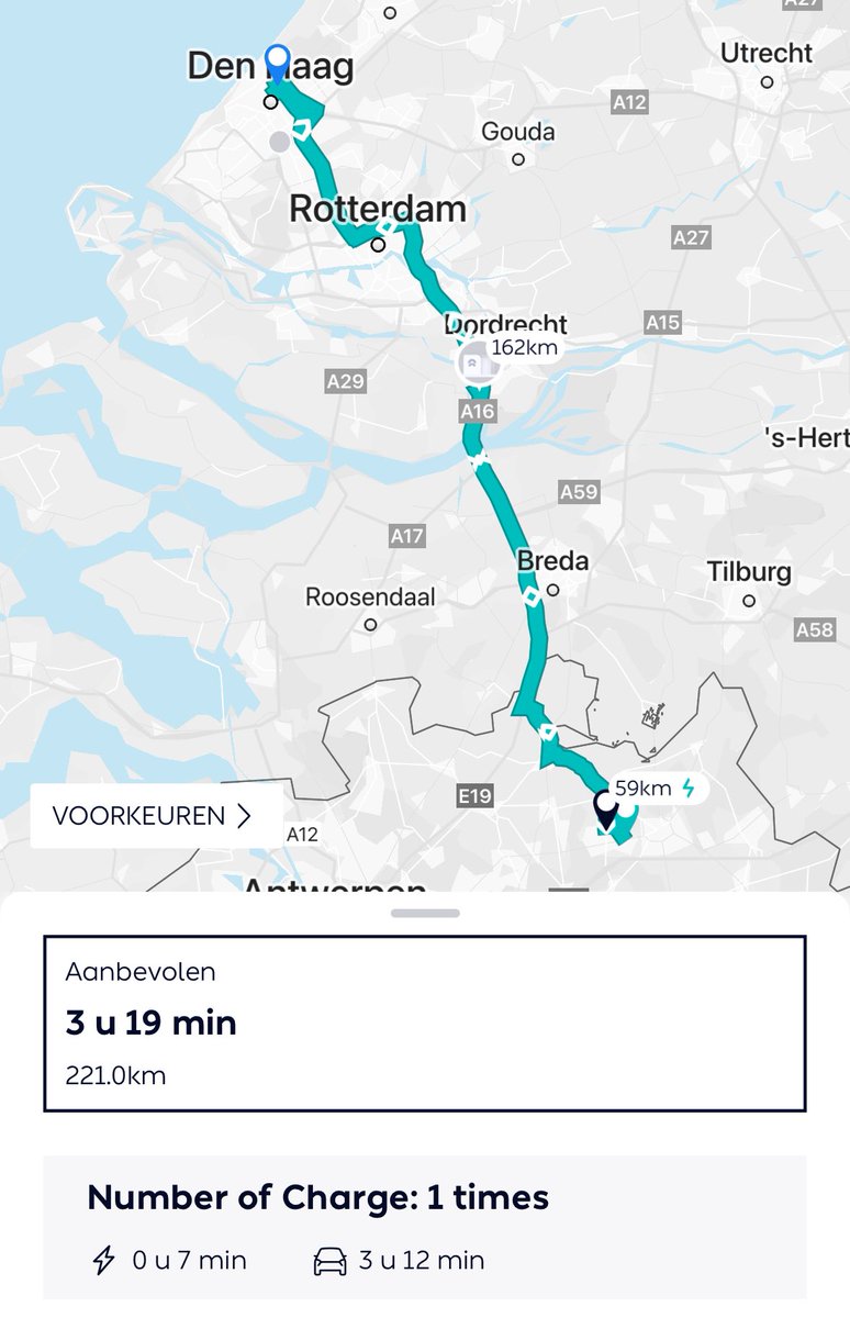 Today's journey: a trip to The Hague and back with a battery swap in Dordrecht! Stay tuned for updates! 🚗🔋 #ElectricAdventure #BatterySwap #OnTheRoad #nio