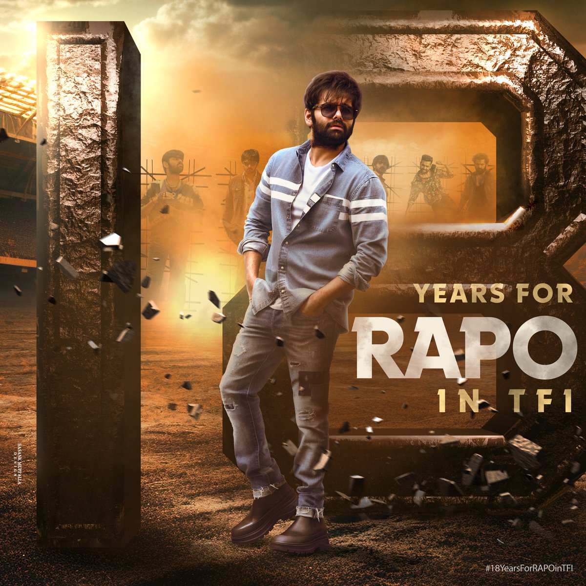 sandyp_tweets's tweet photo. 18 Years for REDBULL of TFI 🔥

Ustaad @ramsayz congratulations on your successful journey throughout the 18 years 🙌🏻💐 

Thank you so much for giving number of memories♥️, No matter what we always loves you &amp; admire you https://t.co/rr1fxFN0XE