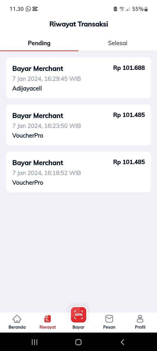 zikin_mas's tweet photo. @linkaja Terpantau dafi 7 januari masih pending bos.yang bener aja napa.,live chat yang bales boot https://t.co/cXR2snCsN3