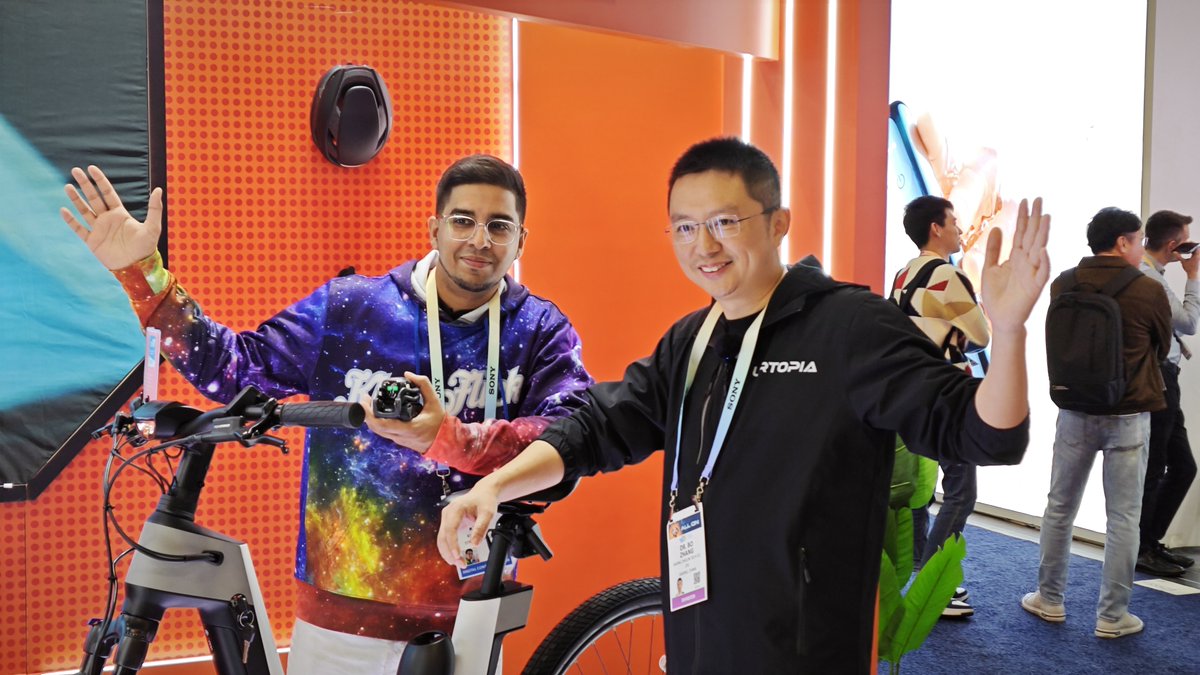 newurtopia_us's tweet photo. CES Day 2 was a blast! Old friends, from our community and top media like Engadget, Wired, heise, joined us. Excitingly, media covered our groundbreaking products. Even Khan Flick, a top YouTuber, paid a visit. A day of building friendships and breaking the ice at CES!

#CES2024 https://t.co/OplKXUkD0E