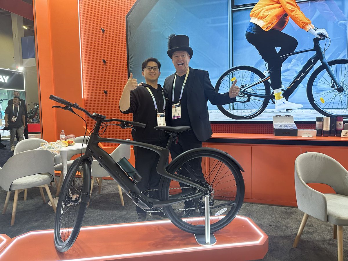 newurtopia_us's tweet photo. CES Day 2 was a blast! Old friends, from our community and top media like Engadget, Wired, heise, joined us. Excitingly, media covered our groundbreaking products. Even Khan Flick, a top YouTuber, paid a visit. A day of building friendships and breaking the ice at CES!

#CES2024 https://t.co/OplKXUkD0E
