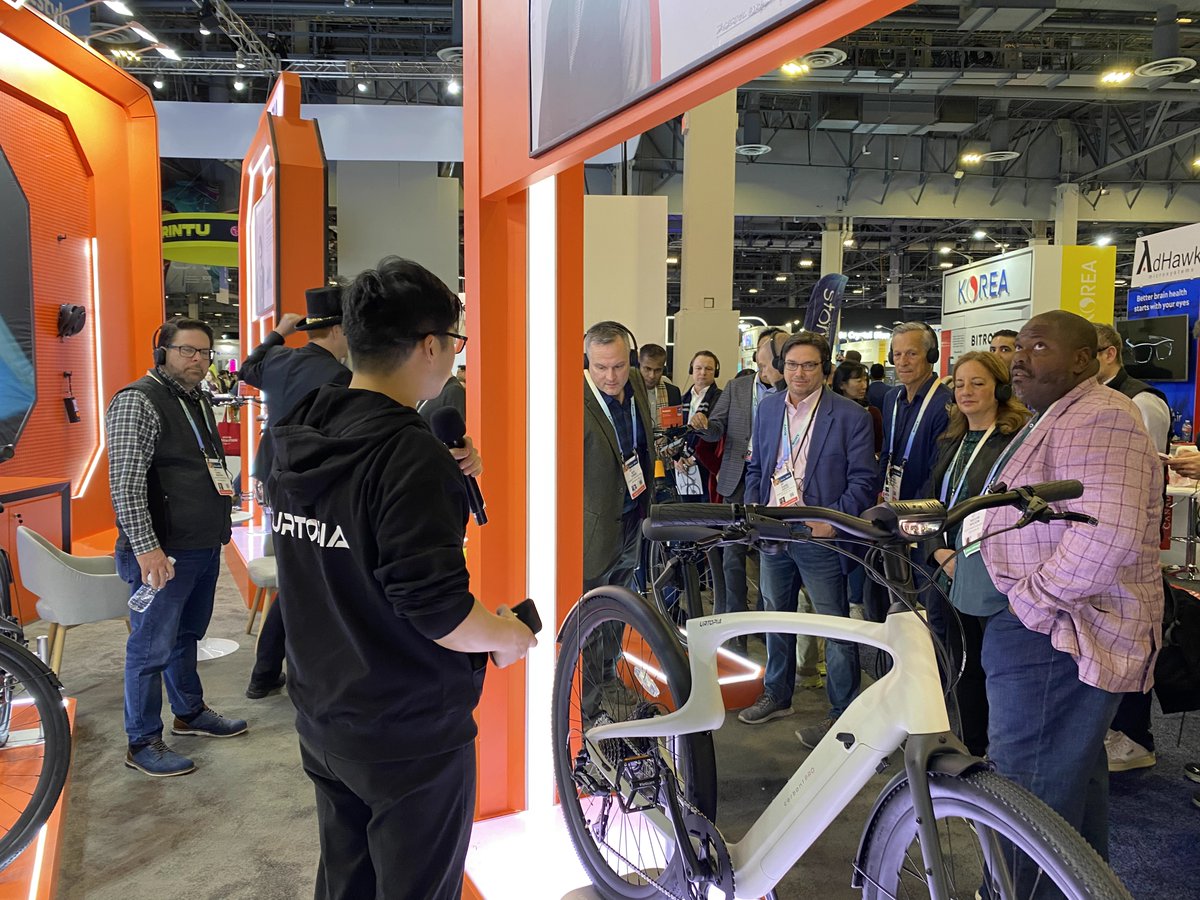 newurtopia_us's tweet photo. CES Day 2 was a blast! Old friends, from our community and top media like Engadget, Wired, heise, joined us. Excitingly, media covered our groundbreaking products. Even Khan Flick, a top YouTuber, paid a visit. A day of building friendships and breaking the ice at CES!

#CES2024 https://t.co/OplKXUkD0E