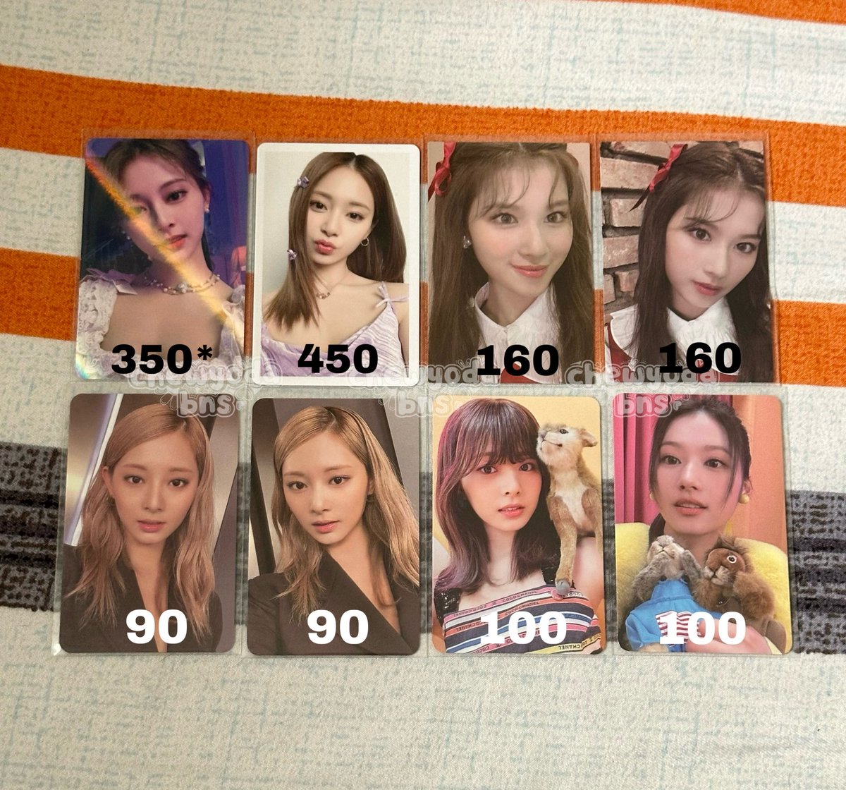 ꒰ wts lfb ph ꒱ •ᴥ• ꒰ #cheybudols ꒱

🎀 satzu set
   ➺ ₱1,500 + free pf
   ➺ prio payo | dop 3wks
   ➺ can lf kahati

‼️ tzuyu princess not mint, x sensi

mop: gcash, bpi
mod: jnt, sco

t. twice rtb digipack withmuu pob hare hare noot sana ewo bricks ribbon b1&amp;2 plushie