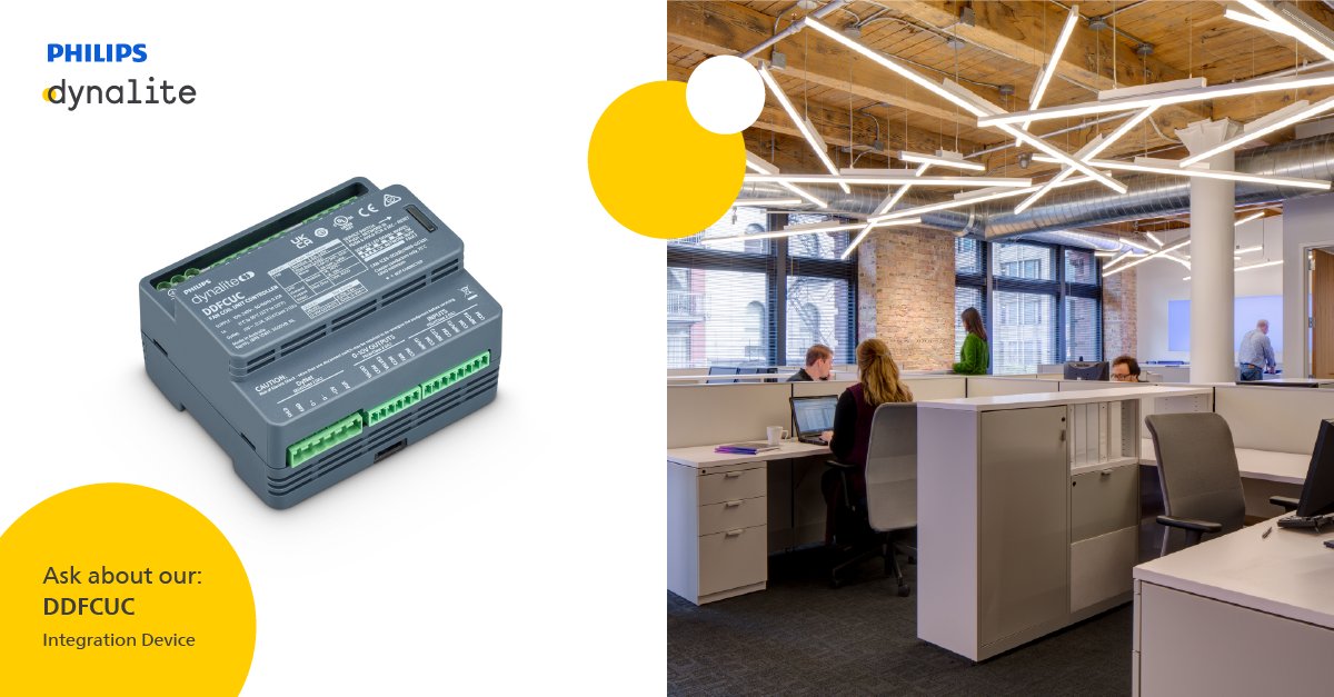 Our DDFCUC is a fan coil unit controller, designed for convenient direct connection to air conditioning systems.

Learn more about its hallmark features: dynalite.com/lighting-contr…

#PhilipsDynalite #ConnectedLighting #LightingControl
