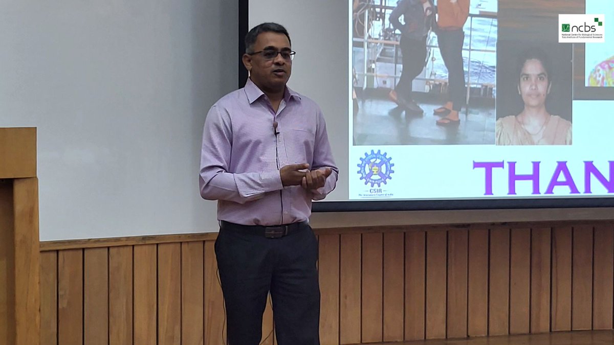 NCBS_Bangalore's tweet photo. Day 2  of #annualtalksncbs2024 kickstarted with   talks on deep-sea microbiome and evolution of eukaryotic transcription factors  by Samir Damare (@CSIRNIOGoa ) and Akshara Dubey (NCBS-TIFR). https://t.co/aWFbbglrRW