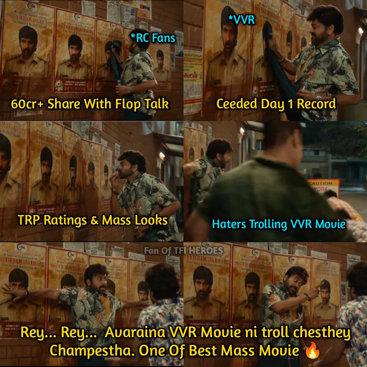 One Of Best In Mass Movie #VVR 
Flop Talk tho 60cr+ share 🥵🥵 

Follow And Support For More
#5YearsForVinayaVidheyaRama 
#RamCharan #BoyapatiSrinu