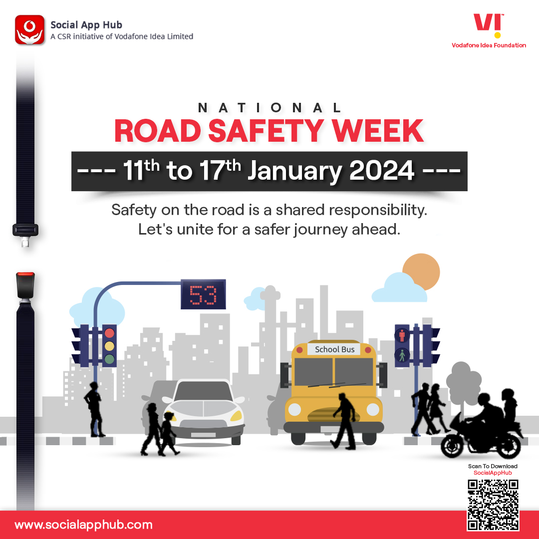 Safety on the road is a shared responsibility. Let's unite for a safer journey ahead.

#ConnectingForGood #RoadSafetyFirst #JourneySafeTogether #RoadSafetyWeek #roadsafetyawareness #RoadSafetyMatters