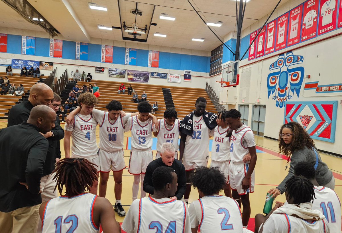 Thank you to Coach Martin, Principal Brown, &amp; the players and staff of the 2023 4A State Champion Bettye Davis East Anchorage High School Thunderbirds for hosting us last night! I was joined by <a href="/rep_gray/">Rep. Andrew Gray</a>, <a href="/rep_mina/">Rep. Genevieve Mina</a>, and Rep. <a href="/DonnaMears/">Donna Mears</a> to present a legislative citation. #akleg