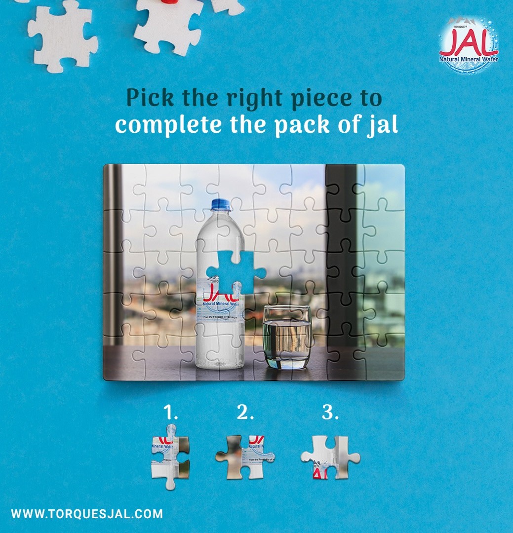 torquesjal's tweet photo. Contest Alert! 🚨

Use your pure intelligence and choose the right missing piece to complete the pack of Jal.
.
#Jal #TorqueJal #NaturalMineralWater #Torque #CompleteThePack https://t.co/cqwcqtPmdm