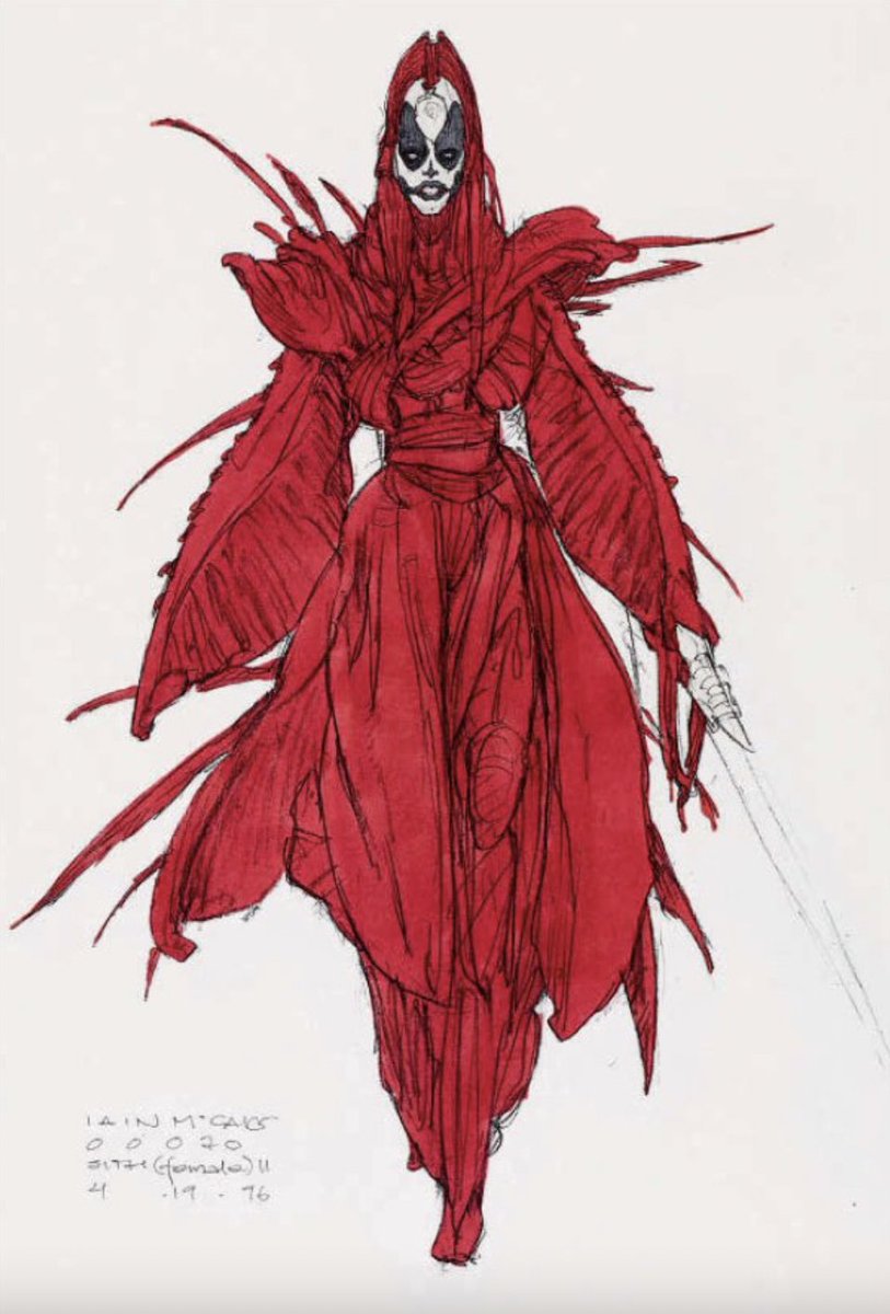 Star Wars: The Phantom Menace concept art by Iain McCaig