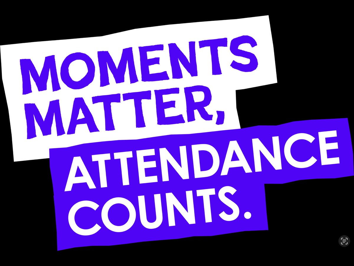 llobacademy's tweet photo. From the first day of term to the last, the small moments in a school day make a real difference to your child. #AttendanceCounts https://t.co/0JxTWGC24V