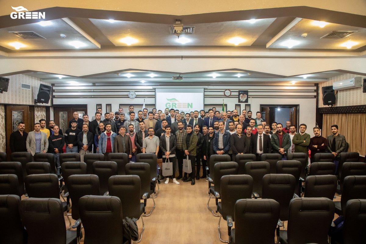 greenacir's tweet photo. همایش نمایندگان خدمات پس از فروش گرین در گیلان، شنبه نهم دیماه در هتل کادوس شهر رشت برگزار شد.
#همایش #هتل #خدمات_پس_از_فروش #رشت #event #aftersaleservice #hotel #rasht https://t.co/ydt90mZQuF