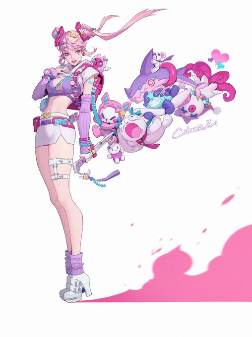 I'm Citemer and I love creating beautiful girls! Especially related to animals, Bunny and Cat..etc. And love all things cute! #PortfolioDay