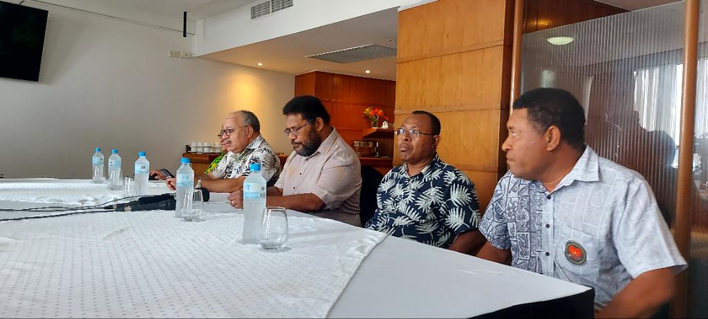 BelindaKora1's tweet photo. #PNG Opposition has today called on the Prime Minister James Marape to step aside for the sake of normalcy and not politics.  Leader Joseph Lelang said the PM should also admit and take up full responsibility for yesterday's turn of events in Port Moresby. 
#pngpolitics https://t.co/hUle7dZPmB