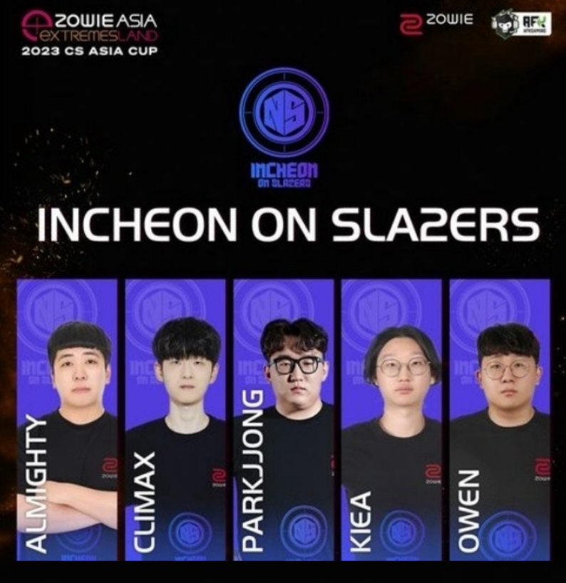 [Incheon on sla2ers]

인천 온슬레이어스 카스팀이 중국 상해에서 eXTREMESLAND CS2 Asia Cup 에 도전합니다 🏆

⏰ : 2024. 01. 26 - 29

선수들이 좋은 경기를 펼칠 수 있도록 많은 응원 부탁 드립니다 👏

#extremesland2023 #esports #zowie #onsla2ers