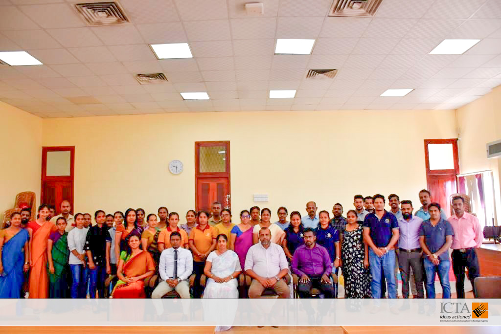 icta_srilanka's tweet photo. The six-day foundation Capacity Building training program, as part of the NextGenGov initiative, concluded successfully from the 22nd of November to the 21st of December 2023, at the District Secretariat - Galle.
#DigitalTransformation #LightingDigital #ICTA #IdeasActioned #LKA https://t.co/hPnp4n41LY