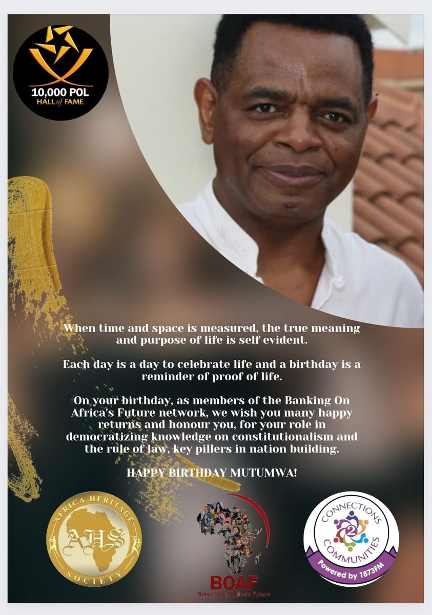 FOSMM_Official's tweet photo. On behalf of the Friends of SMM (FOSMM) this message is for @mmawere to wish you a happy birthday and more importantly to ask the Almighty to grant you many more returns for you are a jolly good fellow. Lessons and stories shared are always pregnant with meaning to us. Thanks. https://t.co/804N1ELvBH