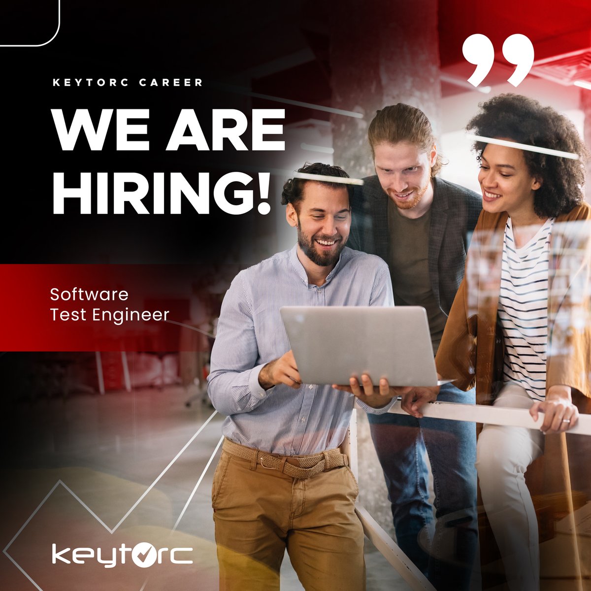 Keytorc's tweet image. Yeniliklere açık, dinamik bir ekibin bir parçası olmak istiyorsanız,Software Test Engineer pozisyonumuza başvurarak yeni deneyimlere adım atabilir ve kariyerinizi şekillendirebilirsiniz.

İlan Detayları 👉 lnkd.in/eeZ69DJ
Hızlı Başvuru Formu 👉 lnkd.in/dJyjC9uU