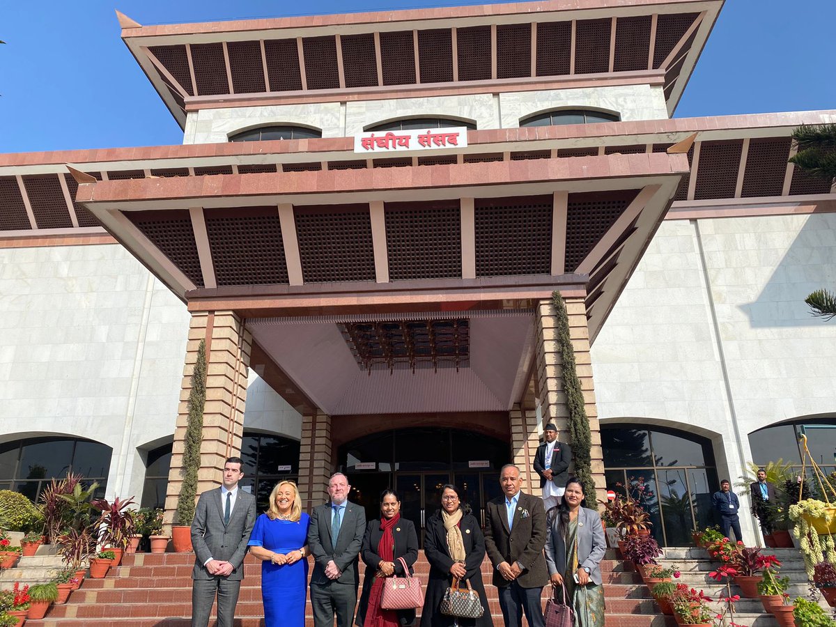 🇳🇵🇮🇪 The Cathaoirleach (Rt. Hon. Chairman of the Seanad Éireann, the Upper House of Ireland) official Nepal visit:

Interaction with Nepal-Ireland Parliamentary Friendship Group