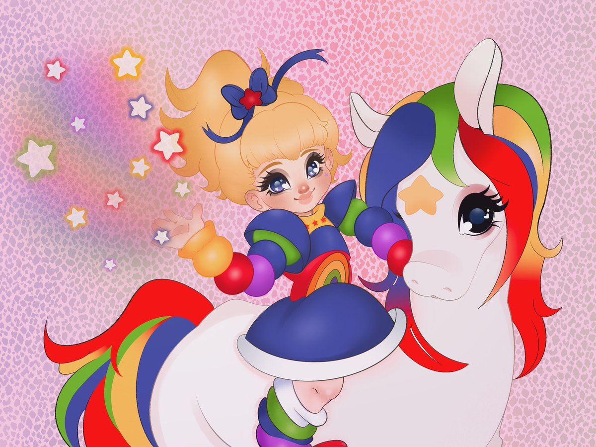 rainbow brite🌈 :p #art #drawing #procreate