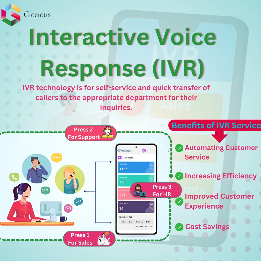 Glocious12's tweet photo. Save time with our IVR service – simply speak or press the corresponding number to access the information or assistance you need.

To get the service, give us a call on +91 9910589191/9319499699
or visit https://t.co/2WWrTjiva3

#ivr #ivrservice #automatedcalls #glociousinfotech https://t.co/VCz5iOcRAR