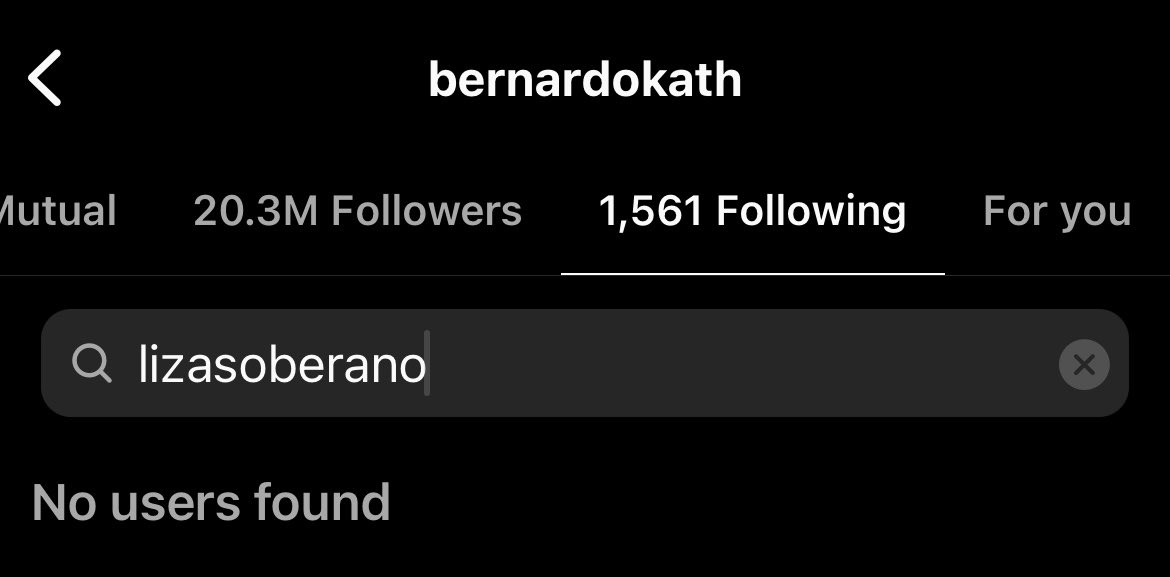 WILLCAlyeserye's tweet photo. Instagram cleanse? 

Kathryn Bernardo is following James Reid but not following Nadine Lustre.

She still follows Enrique Gil but unfollowed Liza Soberano (despite Liza being vocal about her support towards Kath from petty columnists after Kathniel breakup)

Hmmm. https://t.co/uct7X3bSpt